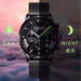 Men Watches Luxury Stainless Steel Mesh Business Luminous Wristwatch