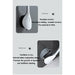 TPR Silicone Toilet Cleaning Brush No Dead Corner Wall-Mounted Creative Toilet Wash Brush