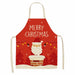 Christmas Apron Home Kitchen Accessories New Year Christmas Cooking Gifts