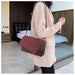 Designer Handheld Frosted Handbag Women Shoulder Slung Small Square Bag