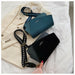 Designer Handheld Frosted Handbag Women Shoulder Slung Small Square Bag
