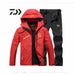 Waterproof Fishing Suit Men Hooded Hiking Jacket Outdoor Clothes Fishing Wear