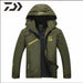 Waterproof Fishing Suit Men Hooded Hiking Jacket Outdoor Clothes Fishing Wear
