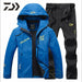 Fishing Suit Men Waterproof Hooded Sports Hiking Fishing Jacket Outdoor Clothes
