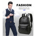 Waterproof PU Leather Backpack Casual Fashion High-Quality Travel Bag