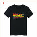 Back To The Future Luminous T-Shirt Short Sleeve Printed Tee Tops