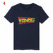 Back To The Future Luminous T-Shirt Short Sleeve Printed Tee Tops