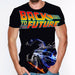Back To The Future Luminous T-Shirt Short Sleeve Printed Tee Tops