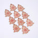Wooden Christmas Ornaments For Christmas Tree Hangings Xmas Decoration For Home 10PCs