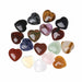 Heart Shaped Stone Love Healing Crystal Natural Gemstone Home Decor Jewelry