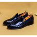 Men's Loafer Genuine Leather Shoes Big Size Slip On Designer Wedding Formal Shoes