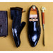 Men's Loafer Genuine Leather Shoes Big Size Slip On Designer Wedding Formal Shoes