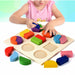 Kids 3D Puzzle Wooden Toys Colorful Geometry Shape Wood Puzzle Educational Toys