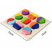 Kids 3D Puzzle Wooden Toys Colorful Geometry Shape Wood Puzzle Educational Toys