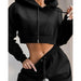 Women Fashion Outfits Tracksuit Hoodies Sweatshirt & Sweatpants Casual Sportswear