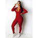 Two Piece Tracksuit Women Tops Pants Sweatsuit Outfits Matching Sets