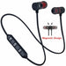 Wireless Earphones Neckband Magnetic Sports 5.0 Bluetooth Stereo Metal Headphones