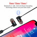 Wireless Earphones Neckband Magnetic Sports 5.0 Bluetooth Stereo Metal Headphones