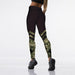 Women High Waist Stretch Spandex Digital Printed Leggings Yoga Pants