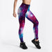Fashion Spandex Printed Leggings Women Stretch Fitness Yoga Pants