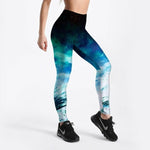 Fashion Spandex Printed Leggings Women Stretch Fitness Yoga Pants