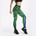 Fashion Spandex Printed Leggings Women Stretch Fitness Yoga Pants