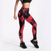 Fashion Spandex Printed Leggings Women Stretch Fitness Yoga Pants
