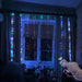 LED Fairy Garland Curtain Lights Remote Control USB String Lights For New Year Christmas Decorations
