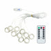 LED Fairy Garland Curtain Lights Remote Control USB String Lights For New Year Christmas Decorations