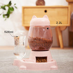 Stylish Design Pet Cat Dog Feeder Bowls Automatic Drinking Fountain 1.5L Capacity Puppy Feeder