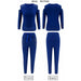 Women Tracksuit High Waist Bandage Fashion Pants 2Pcs Set Lounge Wear Casual Suit