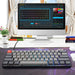 SK64 Hot Swappable Mechanical Keyboard RGB Backlit Wireless Bluetooth Gaming Keyboard