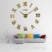 Quartz Clock DIY Silent Large Wall Clock Designer Mechanism Wall Decoration