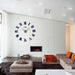 Quartz Clock DIY Silent Large Wall Clock Designer Mechanism Wall Decoration