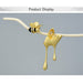 925 Sterling Silver Handmade Fine Jewelry 18K Gold Bee & Dripping Honey Stud Earrings