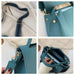Fashion PU Leather Crossbody Bags Women Solid Color Shoulder Small Handbag