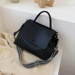 Fashion PU Leather Crossbody Bags Women Solid Color Shoulder Small Handbag