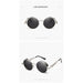 Classic Steampunk Sunglasses Men And Women Luxury Retro Round Sunglasses