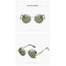 Classic Steampunk Sunglasses Men And Women Luxury Retro Round Sunglasses