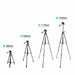 Extendable Phone Camera Tripod Stand with Bluetooth Selfie Ring Light & Phone Holder Bracket
