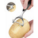 Fruit and Vegetable Peeler Kitchen Accessories Stainless Steel Sharp Fruit and Vegetable Peeler