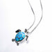 Classic Cute Sea Turtle Necklace Earrings jewelry Set Trendy Women Jewelry Set