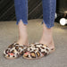 Women Winter Slippers Shoes Flat Sweet Home Fur Warm Soft Indoor Slip On Slipper