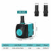 Ultra-Quiet Submersible Water Fountain Pump Filter Aquarium Water Pump