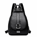Women Leather Backpacks Fashion Shoulder Travel Backpack Bags