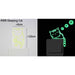 Luminous Glow In The Dark Switch Sticker Fluorescent Fairy Moon Stars Sticker Home Decor