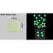 Luminous Glow In The Dark Switch Sticker Fluorescent Fairy Moon Stars Sticker Home Decor
