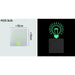 Luminous Glow In The Dark Switch Sticker Fluorescent Fairy Moon Stars Sticker Home Decor
