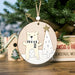 3D Christmas Ornament Wooden Hangings Christmas Decorations For Home Party New Year