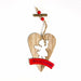 3D Christmas Ornament Wooden Hangings Christmas Decorations For Home Party New Year